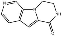 Pyrido[4,3:4,5]pyrrolo[1,2-a]pyrazin-1(2H)-one, 3,4-dihydro- (9CI) Struktur