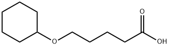 Pentanoicacid,5-(cyclohexyloxy)- Struktur