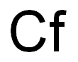 Californium Struktur