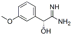 Benzeneethanimidamide, alpha-hydroxy-3-methoxy-, (alphaR)- (9CI) Struktur