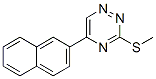 3-methylsulfanyl-5-naphthalen-2-yl-1,2,4-triazine Struktur