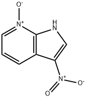 1H-Pyrrolo[2,3-b]pyridine, 3-nitro-, 7-oxide Struktur