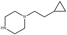 Piperazine, 1-(2-cyclopropylethyl)- (9CI) Struktur