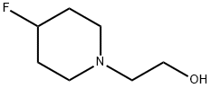 1-Piperidineethanol,4-fluoro-(9CI) Struktur