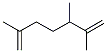 2,3,6-Trimethyl-1,6-heptadiene Struktur