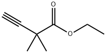 ethyl 2,2-diMethylbut-3-ynoate Struktur