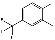 BENZENE, 1-FLUORO-2-METHYL-4-(TRIFLUOROMETHYL)- Struktur