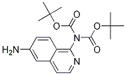 tert-butyl N-(6-aMinoisoquinolin-1-yl)-N-[(tert-
butoxy)carbonyl]carbaMate Struktur