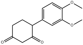 4-(3,4-DIMETHOXY-PHENYL)-CYCLOHEXANE-1,3-DIONE Struktur