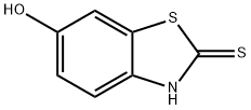 2(3H)-Benzothiazolethione,6-hydroxy-(9CI) Struktur