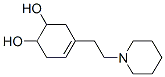 4-Cyclohexene-1,2-diol, 4-[2-(1-piperidinyl)ethyl]- (9CI) Struktur