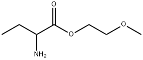 Butanoic acid, 2-amino-, 2-methoxyethyl ester (9CI) Struktur