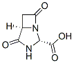 1,3-Diazabicyclo[3.2.0]heptane-2-carboxylicacid,4,7-dioxo-,cis-(9CI) Struktur