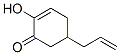 2-Cyclohexen-1-one, 2-hydroxy-5-(2-propenyl)- (9CI) Struktur