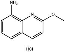 8-aMino-2-Methoxyquinoline hydrochloride Struktur