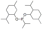 (1-Methylethyl)phosphonous acid bis[5-methyl-2-(1-methylethyl)cyclohexyl] ester Struktur