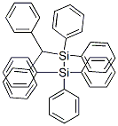 1-(Diphenylmethyl)-1,1,2,2,2-pentaphenyldisilane Struktur