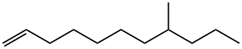 8-Methyl-1-undecene Struktur