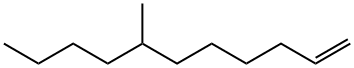 7-Methyl-1-undecene Struktur