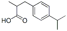 Benzenepropanoic acid, -alpha--methyl-4-(1-methylethyl)-, (+)- (9CI) Struktur