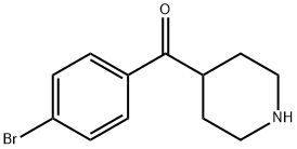 (4-bromophenyl)(piperidin-4-yl)methanone Struktur