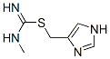 Carbamimidothioic  acid,  methyl-,  1H-imidazol-4-ylmethyl  ester  (9CI) Struktur