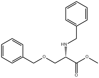 BZL-L-SER(BZL)-OME (COOH)2 Struktur