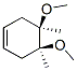 Cyclohexene, 4,5-dimethoxy-4,5-dimethyl-, (4R,5S)- (9CI) Struktur