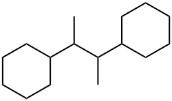 1,1'-(1,2-Dimethylethylene)biscyclohexane Struktur