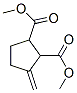 3-Methylene-1,2-cyclopentanedicarboxylic acid dimethyl ester Struktur