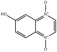 6-Quinoxalinol,  1,4-dioxide Struktur