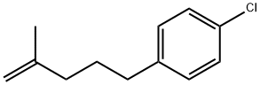 1-Chloro-4-(4-methyl-4-pentenyl)benzene Struktur