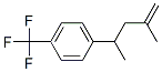 1-(1,3-Dimethyl-3-butenyl)-4-(trifluoromethyl)benzene Struktur