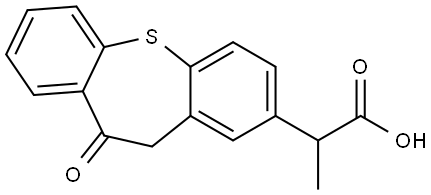 10,11-Dihydro-alpha-methyl-10-oxo-dibenzo[b,f]thiepin-2-acetic acid