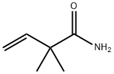 3-ButenaMide, 2,2-diMethyl- Struktur