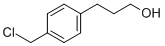 3-(4-CHLOROMETHYL-PHENYL)-PROPAN-1-OL Struktur