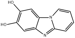 Pyrido[1,2-a]benzimidazole-7,8-diol (9CI) Struktur