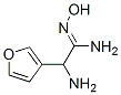 3-Furanethanimidamide,  -alpha--amino-N-hydroxy- Struktur