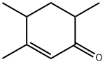 3,4,6-Trimethyl-2-cyclohexen-1-one Struktur