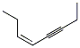 3-Octen-5-yne, (Z)- Struktur