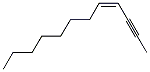 (Z)-4-Dodecen-2-yne Struktur