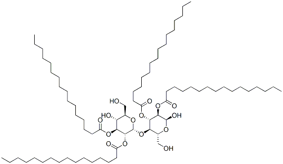 maltose tetrapalmitate Struktur