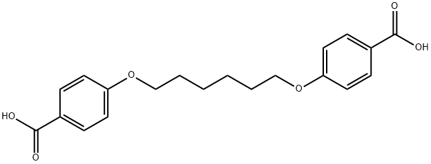 1 6-BIS(P-CARBOXYPHENOXY)HEXANE Struktur