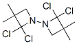 2,2,2',2'-Tetrachloro-3,3,3',3'-tetramethyl-1,1'-biazetidine Struktur