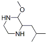 Piperazine, 2-methoxy-3-(2-methylpropyl)- (9CI) Struktur