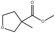 methyl 3-methyloxolane-3-carboxylate Struktur