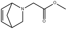 2-Azabicyclo[2.2.1]hept-5-ene-2-aceticacid,methylester(9CI) Struktur