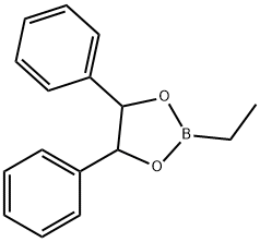 2-Ethyl-4,5-diphenyl-1,3,2-dioxaborolane Struktur