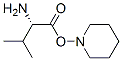 Piperidine, 1-(2-amino-3-methyl-1-oxobutoxy)-, (S)- (9CI) Struktur