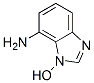 1H-Benzimidazol-7-amine, 1-hydroxy- (9CI) Struktur